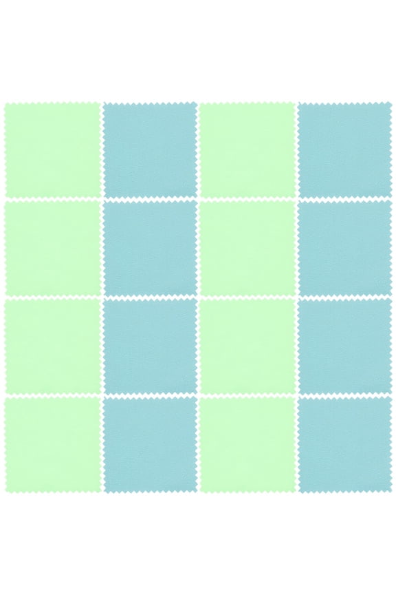 50Pcs White Cleaning Cloth for Coins and Fine Valuables Polishing