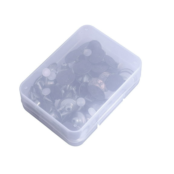 LOLIPPYY 50Set Jean Buttons Multi Color Premium Metal Base Easy Apply Replace Broken Buttons Without Tools