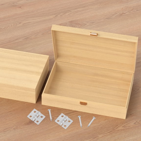 LOLIPPYY 50Sets Small Plated Silver Hinges for Wooden Boxes Smooth Surface and Rust Resistant