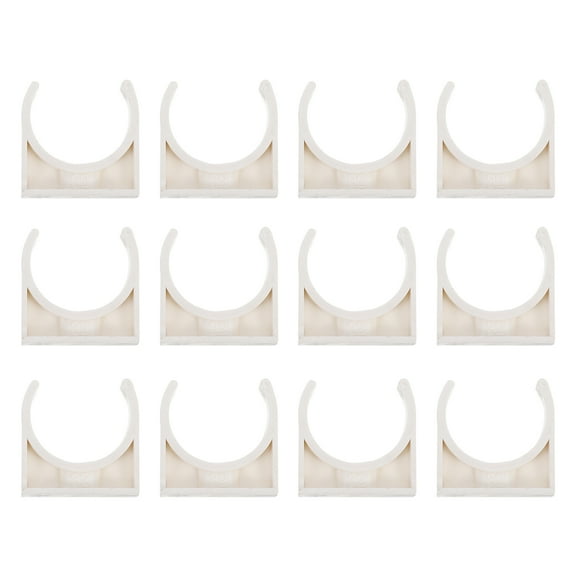 LOLIPPYY 50pcs PVC Water Pipe Supports for Professional Plumbing Projects