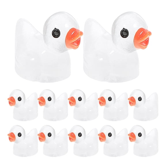 LOLIPPYY 50pcs Resin Miniature Cartoon Animal Figurines Resin Animal Decoration for Desktop Flowerpot