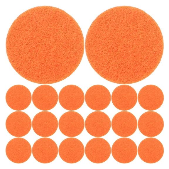 LOLIPPYY 50pcs Round Diffuser Necklace Refill Pads Aromatherapy Diffuser Necklace Replacement Pads Replacement Refill Pads