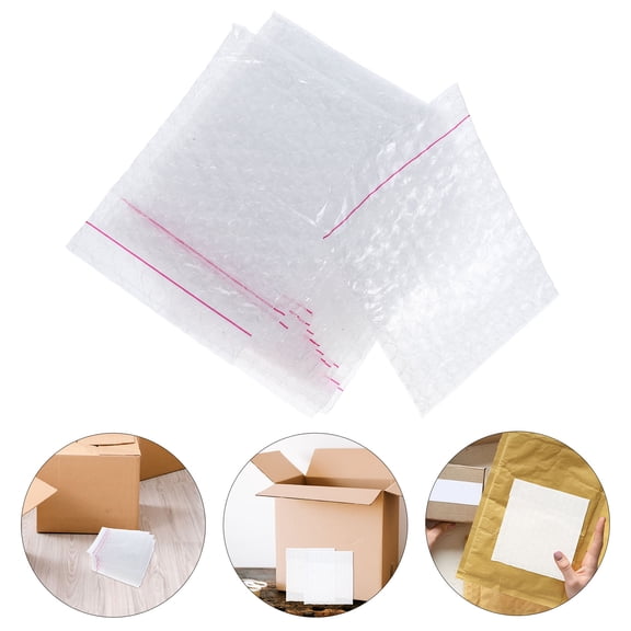 LOLIPPYY 50pcs Shipping Bags for Small Business Transparent PE Thickened Self Sealing for Packaging