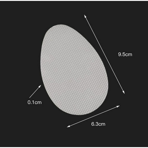 LOLIPPYY 5 Pairs White Anti- Shoe Stickers for Icy and Slippery , Traction Pads Accessories