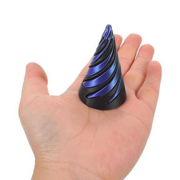 LOLIPPYY Set of 5 3D Printed Spiral Cones with Vivid Colors for Enhanced Sensory Stimulation