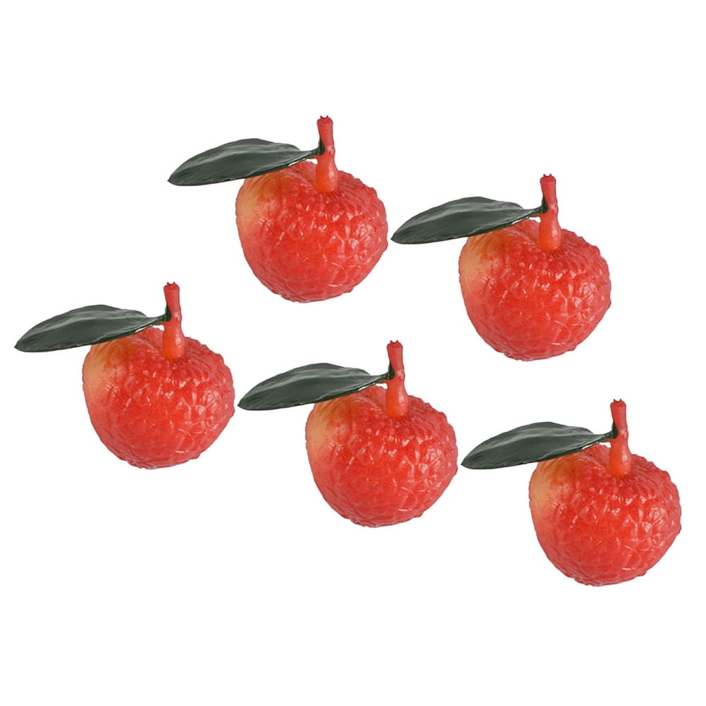 LOLIPPYY 5Pcs Artificial Fruits for Decor Table Centerpieces Realistic ...