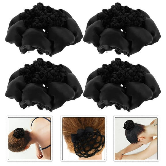 LOLIPPYY 5-Pack Ballet Bun Nets Hair Accessories for and Formal Occasions