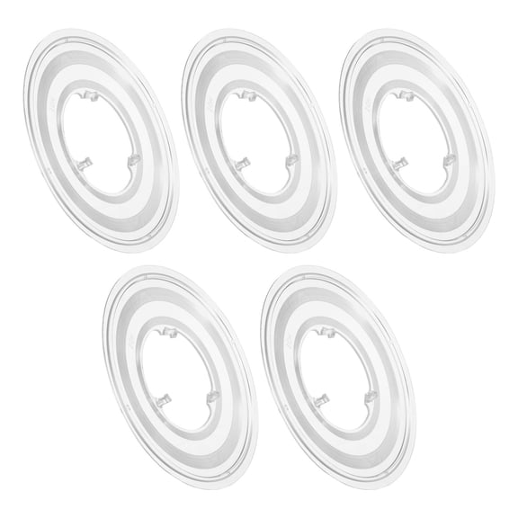 LOLIPPYY 5-Pack Clear Bike Freewheel Protectors Spoke Guards Disc Brake Cassette Covers for Cycling and Bike Maintenance