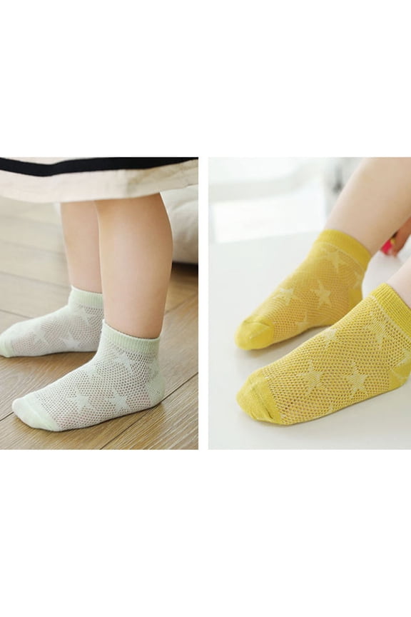 5-Pack Breathable Solid Color Ankle Socks, Comfortable, Elastic, Easy to Clean, Perfect for Everyday Wear