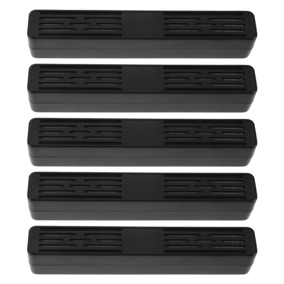 LOLIPPYY 5Pcs Cigar Humidifier Tubes Black Leak Resistant Moisture Control for Portable and Desktop Humidors