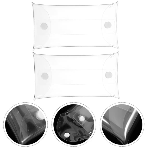 LOLIPPYY 5-Pack Clear Display Cases for Action Figures and Figurines Storage with Transparent Material