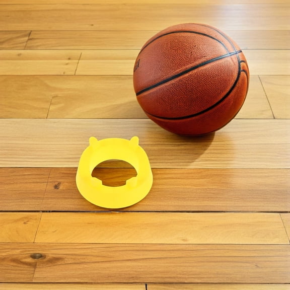 LOLIPPYY 5Pcs Compact Basketball Storage Rack Plastic Ball Stand for Football Volleyball Sport Accessories