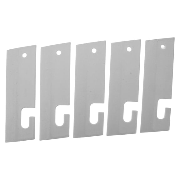 LOLIPPYY 5Pcs Compact Silicone Window Squeegee Set for Car Windshield Glass and Bathroom Use Grey