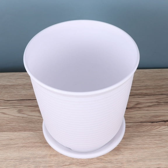 LOLIPPYY 5Pcs Decorative Flower Planter Pots for Desk and 15.4x15x15in