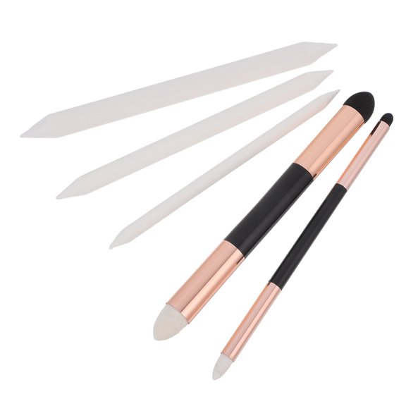 LOLIPPYY 5Pcs Double Headed Blending Sponge Pen Set for Drawing Assorted Colors Reusable and Washable Art Tools