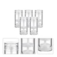 thumbnail image 1 of LOLIPPYY 5-Pack Transparent Refillable Empty Containers for Creams and Deodorants, Portable Storage for Home and Travel Use, 1 of 8
