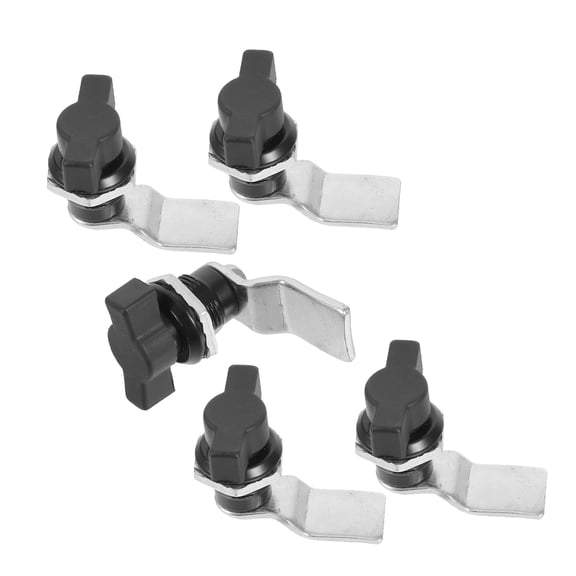 LOLIPPYY 5Pcs Ergonomic T Handle Latch Lock Zinc Alloy for Tool Box Camper Trailer