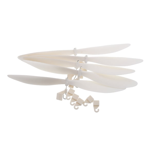 LOLIPPYY 5Pcs High Performance White Carbon Fiber Folding Propellers for Rc Plane Models and Hobby Aircraft