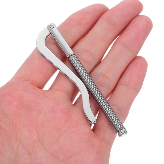 LOLIPPYY 5-Pack Metal Money Clip Card Holder with Spring, Slim Wallet Insert for Bifold and Credit Cards