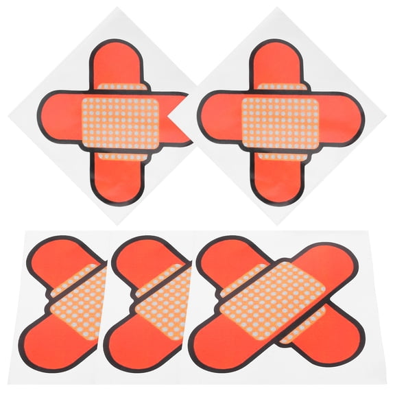 LOLIPPYY 5Pcs Motorcycle Truck Stickers Multi Color Car Decoration Patches for Auto Exterior