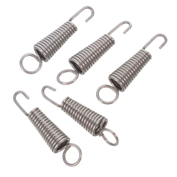 LOLIPPYY 5Pcs Plated Silver Replacement Springs for Locking Pliers Metal Durable Hand Clamp Parts