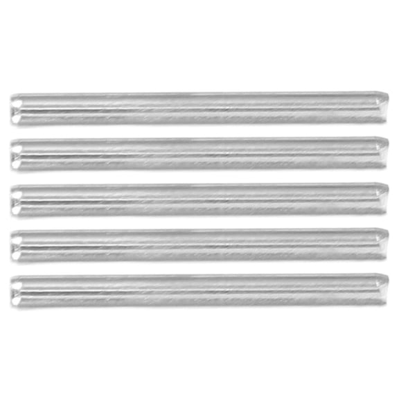 LOLIPPYY 5Pcs Plated Silver Steel Axles for Rc Car Model Parts and DIY Projects Precision Engineered