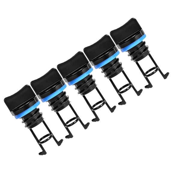 LOLIPPYY Set of 5 Nylon Boat Drain Plugs, Kayak Drainage Accessories for Watercraft