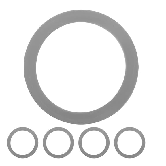 LOLIPPYY 5Pcs Replacement Rubber Gasket Seal Rings for Blender Juicer Grey Leakproof and Noise Reducing
