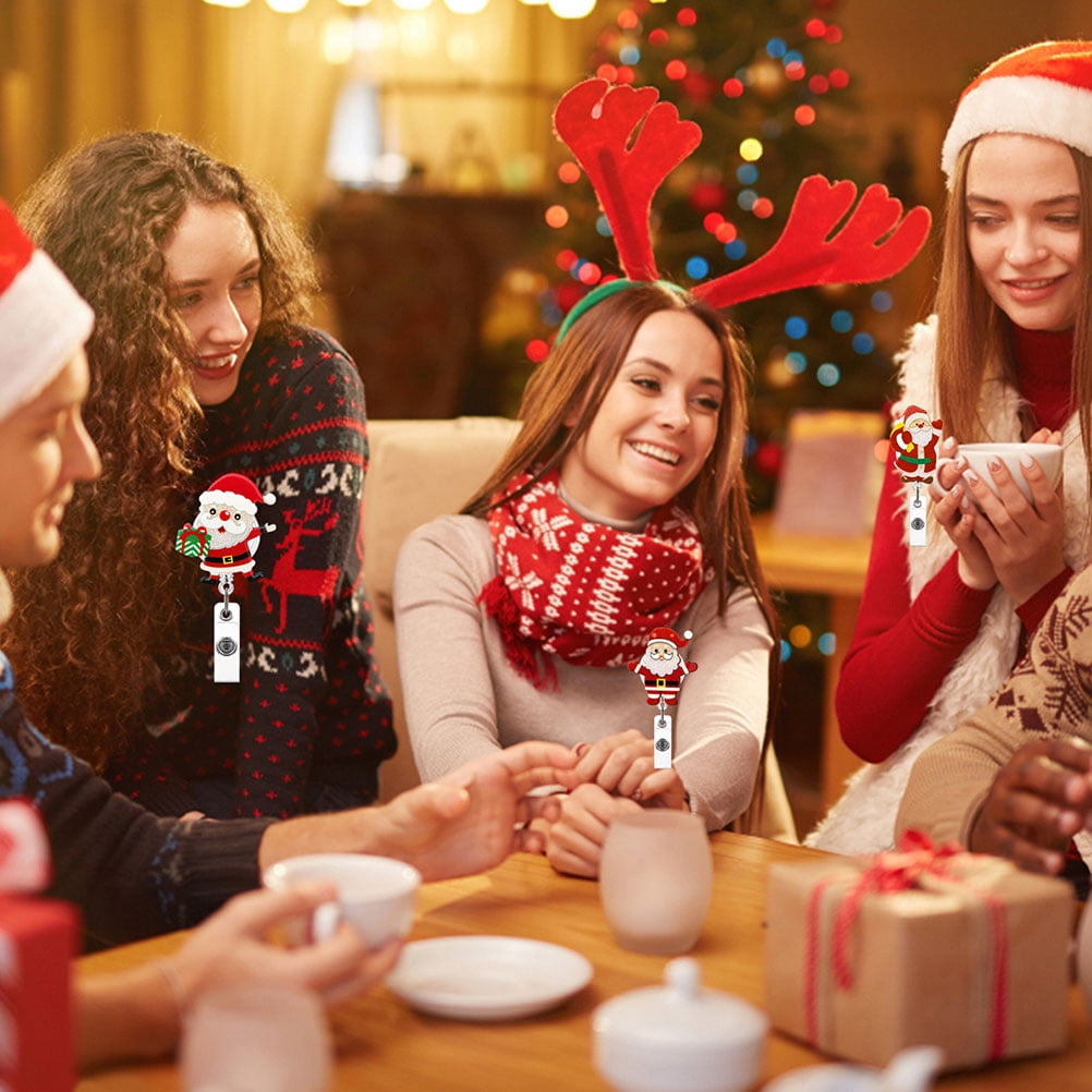 Snowflake Sable Corgi Retractable Badge Reel, 1 - View #9