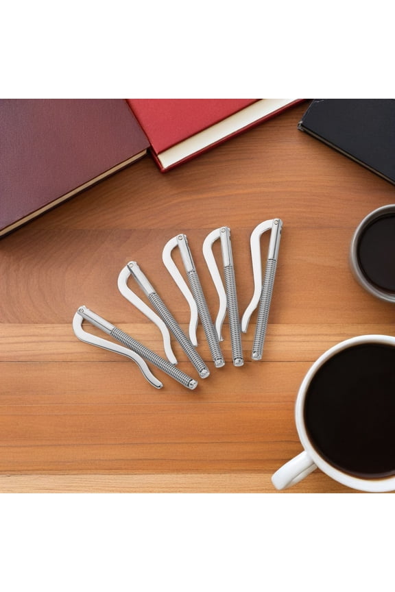 Set of 5 Slim Money Clip Wallet Inserts with Strong Spring Tension for Secure and Convenient Storage