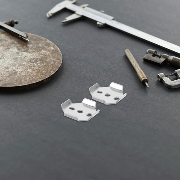 LOLIPPYY 5Pcs Stainless Steel Bathroom Towel Bar Mounting Brackets for Toilet Holder Replacement