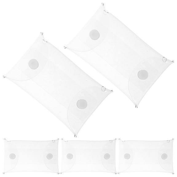 LOLIPPYY Set of 5 Transparent Clear Display Boxes for Action Figures Storage and Model Collection Showcase