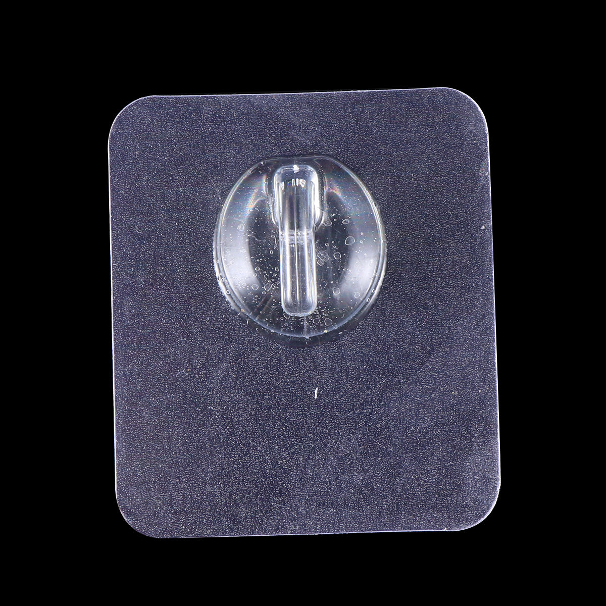 LOLIPPYY 5Pcs Transparent PVC Square Wall Hooks Heavy Duty for Bathroom ...