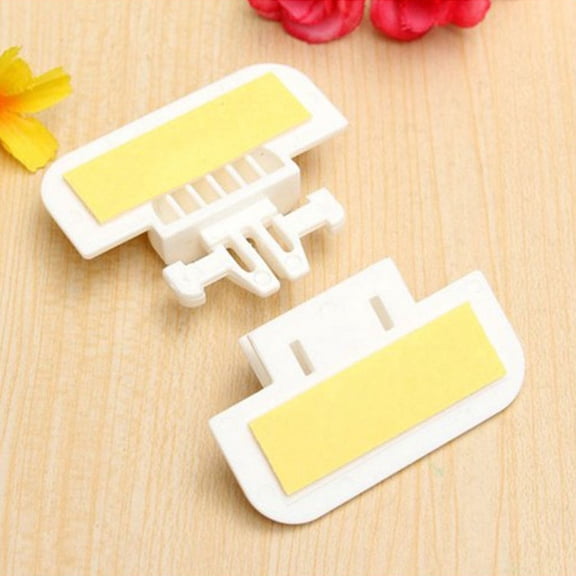 LOLIPPYY 5-Pack White Drawer Locks with Adhesive, ABS Material Safety Latches for Cabinets, Doors, and Appliances