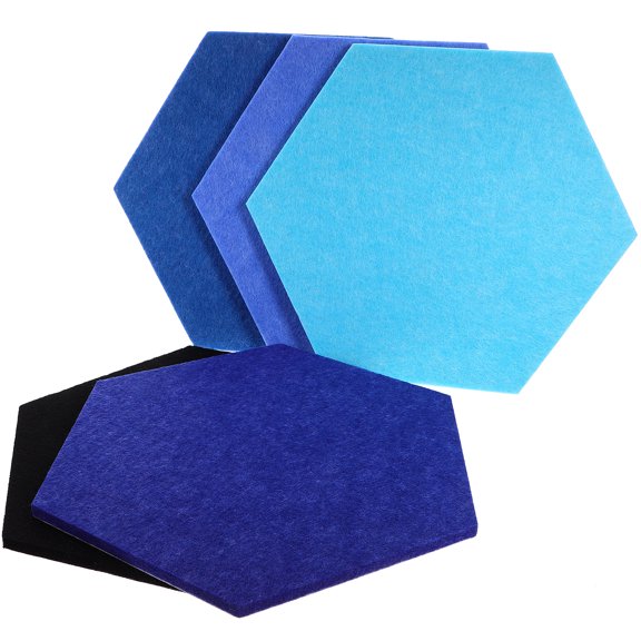 LOLIPPYY 5pcs Creative Notice Board Office Message Board Decorative Bulletin Board Display Felt Board