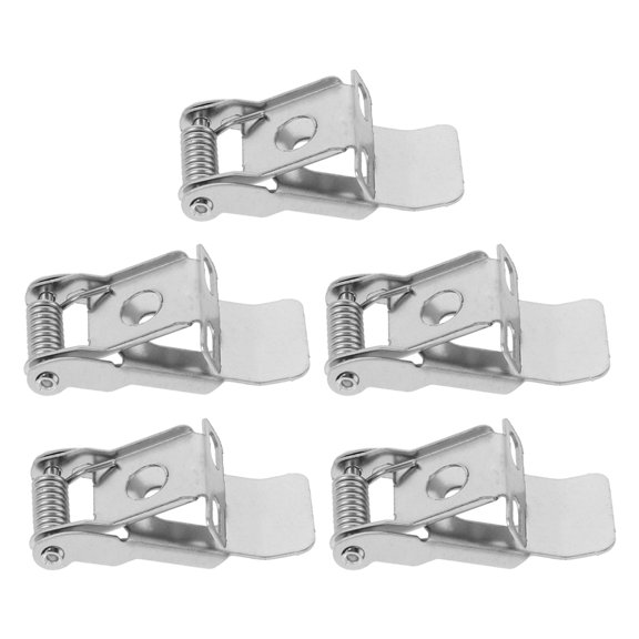 LOLIPPYY 5pcs Silver Downlight Spring Clamp for Effortless Installation on Flush Mount Lighting Fixtures