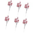 thumbnail image 1 of LOLIPPYY 6-Pack Red Artificial Gypsophila Flowers for Couples, Wedding, Party, Home and Room Decoration Accents, 1 of 8