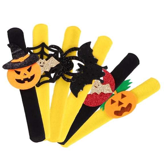 LOLIPPYY 6 Pcs Slap Bracelets, Party Favors for Kids and Adults, Fun Wristband Toys for Birthday Party Supplies, Prizes and