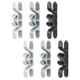 thumbnail image 1 of LOLIPPYY 6 Pcs Sticky Appliances Cord Organizer Grey TPR for Householders Kitchen Use, 1 of 8