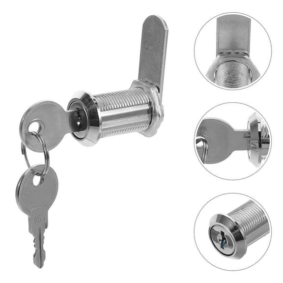 LOLIPPYY 6 Set Metal Furniture Lock File Protection Office Environment