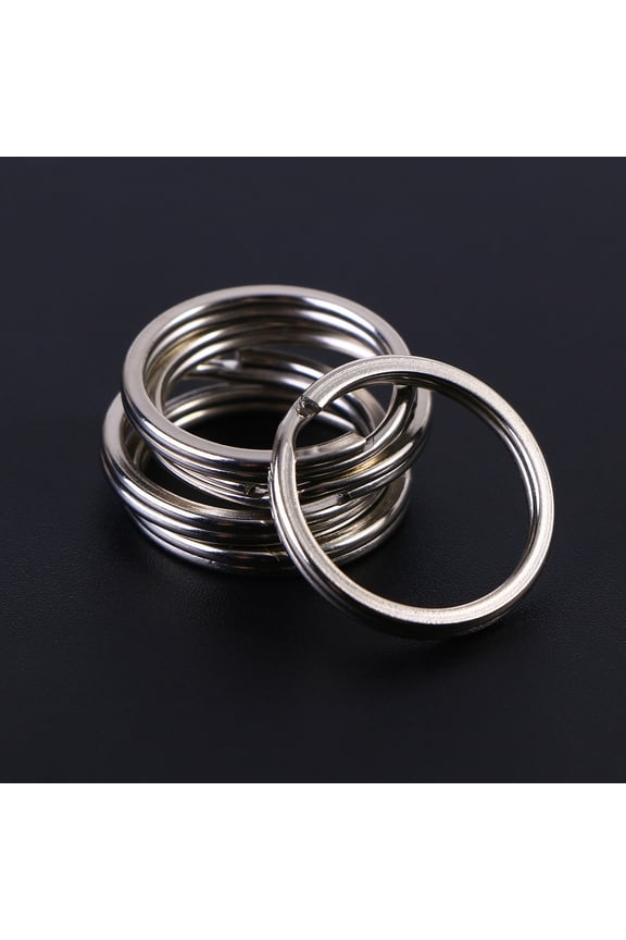 60 Pcs Small Split Keychain Making Supplies for Craft and Key Organization Accessories