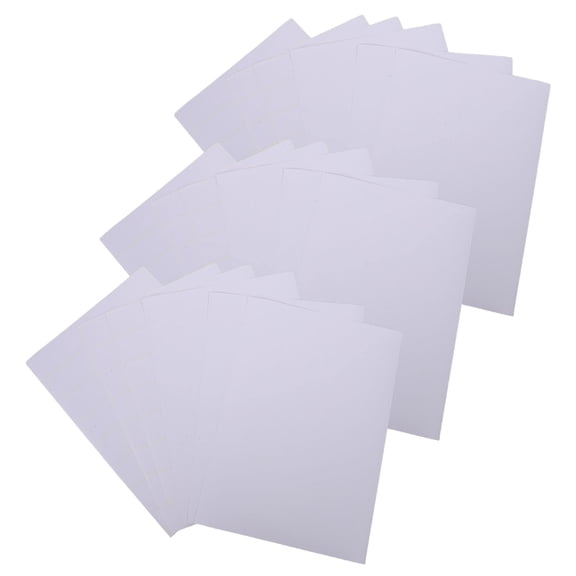 LOLIPPYY 600Pcs Blank Labels Stickers White Self Adhesive Printable Bottle Labels for Essential Oils Jars Pantry