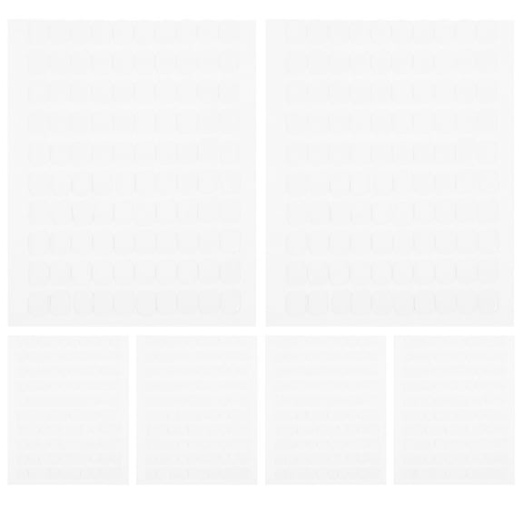 LOLIPPYY 600 Pieces Clear Removable Adhesive for Wall Hanging Artwork, Photos, and Crafts