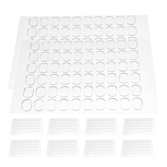 LOLIPPYY 600Pcs Double Sided Transparent Adhesive Putty Tabs with Strong Hold, Removable Wall Mounting for Home and Office