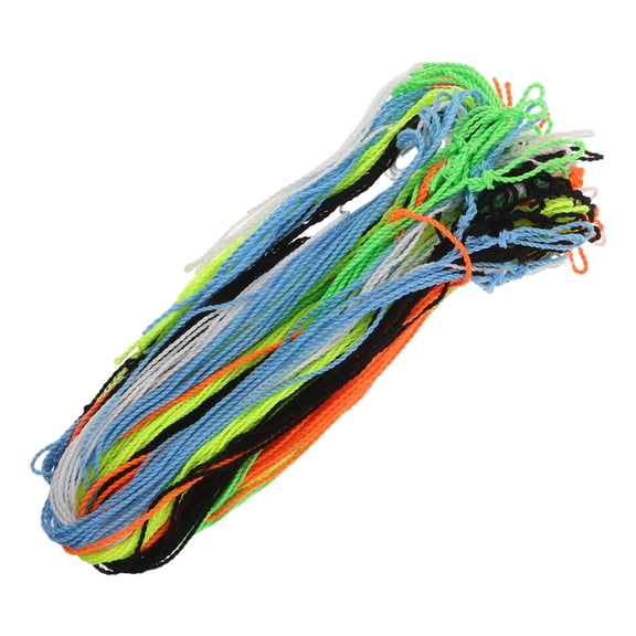 LOLIPPYY 60Pcs Assorted Color Polyester Yo Yo Strings Replacement Pack for Smooth Performance and Extended Practice