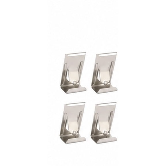 LOLIPPYY 60-Piece Metal Picture Frame Clips, Plated Spring Turn Hooks for Secure Wall Frame Hanging