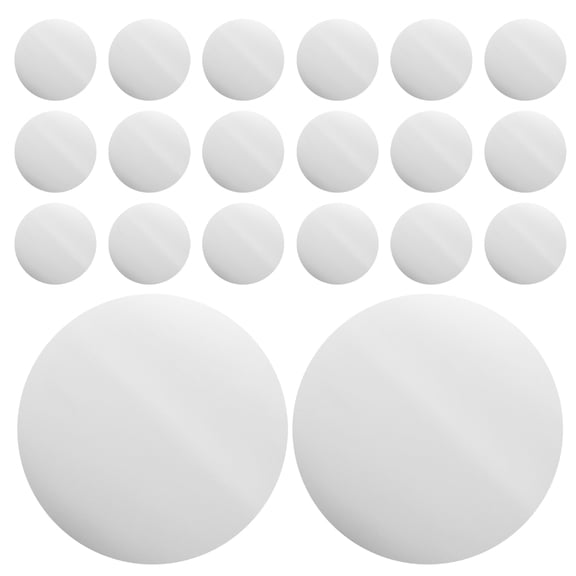 LOLIPPYY 60Pcs Reusable Aluminum Foil Pourer Discs for Wine Bottle Smooth Drip Stop Pouring