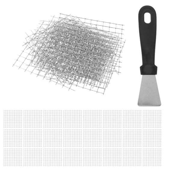 LOLIPPYY 60Pcs Weather Resistant Stainless Steel Brick Wall Hole Fillers with Easy Installation Feature