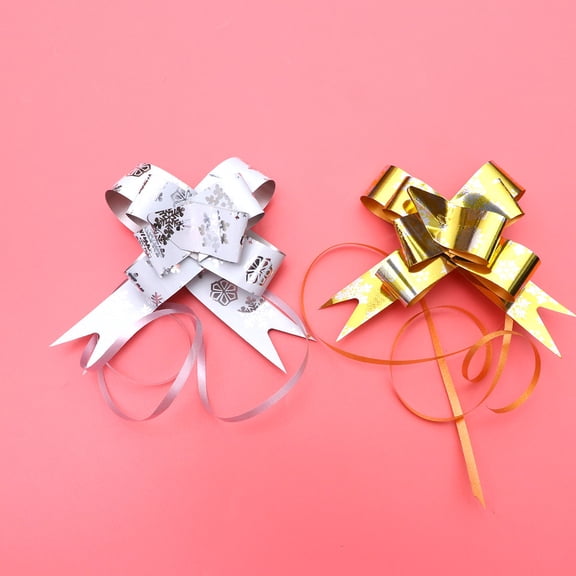 LOLIPPYY 60pcs Pull Bow Strings for Wine Bottles and Party Decorations, Wrapping Accessories
