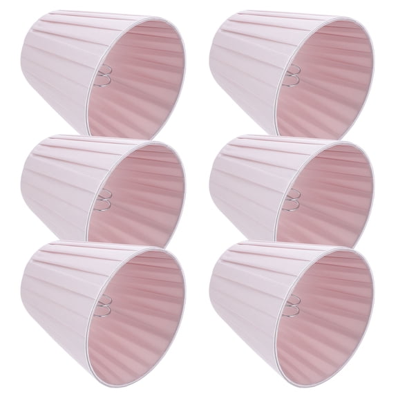 LOLIPPYY 6PCS Fabric Wall-mounted Lampshades for Home Decoration Needs